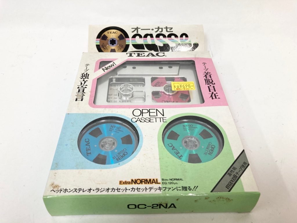 岐阜県各務ヶ原市のお客様 TEAC オープン カセット オー・カセ